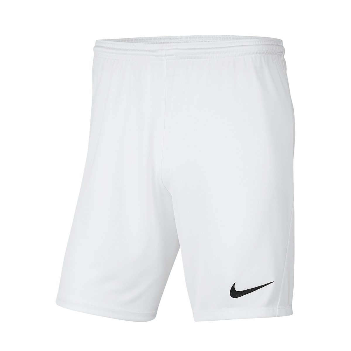 para justificar Maquinilla de afeitar Permeabilidad Pantalón corto Nike Park III Knit White-Black - Fútbol Emotion