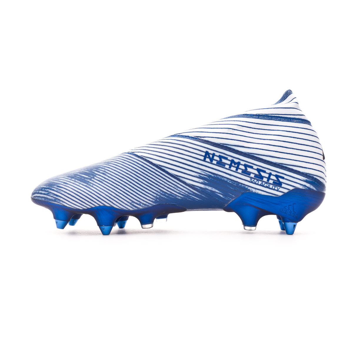 Scarpe adidas Nemeziz 19+ SG White-Team royal blue - Negozio di calcio  Fútbol Emotion