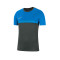 Camiseta Academy Pro m/c Anthracite-Photo Blue