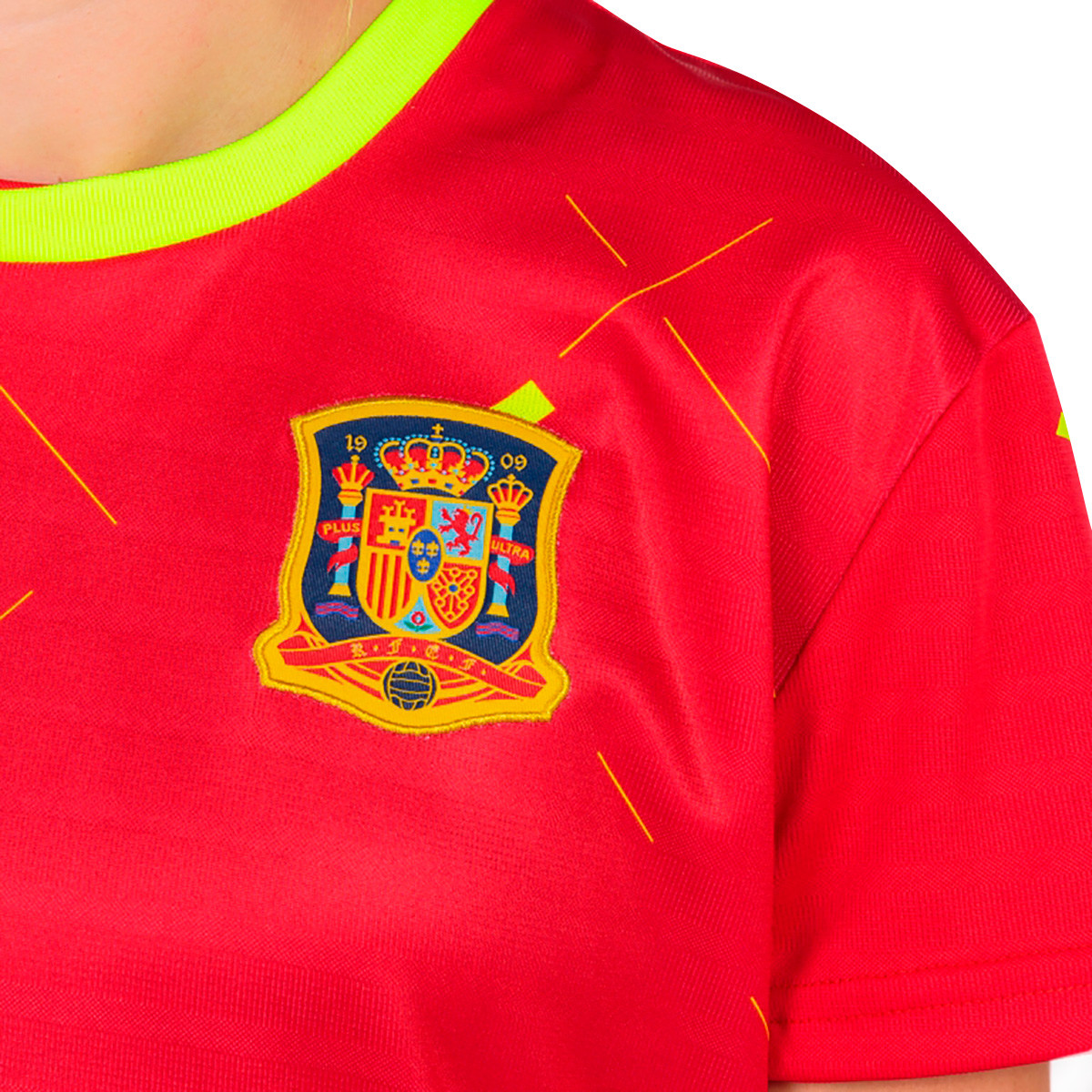 Camiseta Joma España Fútbol Sala Femenino Primera Equipación 2020 Mujer Rojo - Fútbol Emotion