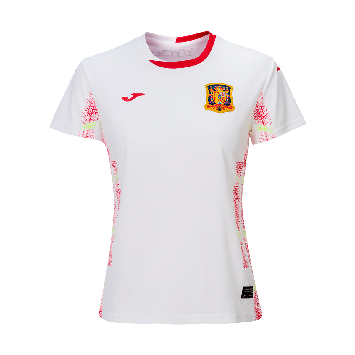 Joma España Fútbol Femenino Segunda Equipación 2020 Mujer Blanco - Emotion