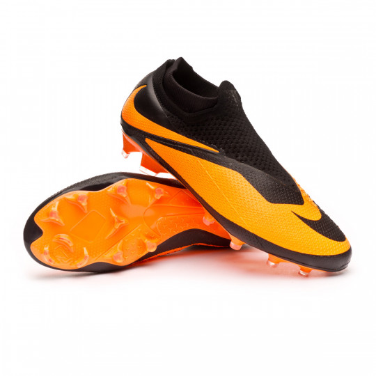Football Boots Nike Phantom Vision 2 Elite DF FG Black-Bright Citrus -  Football store Fútbol Emotion