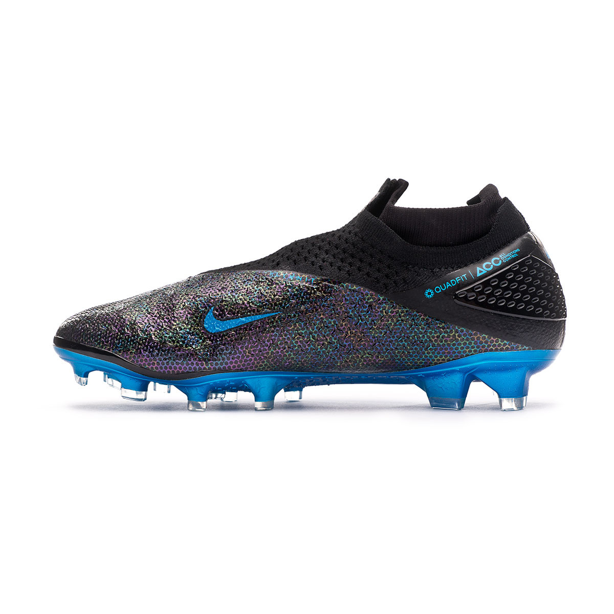 nike phantom black and blue