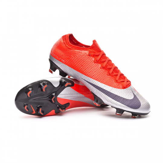 nike mercurial orange and silver