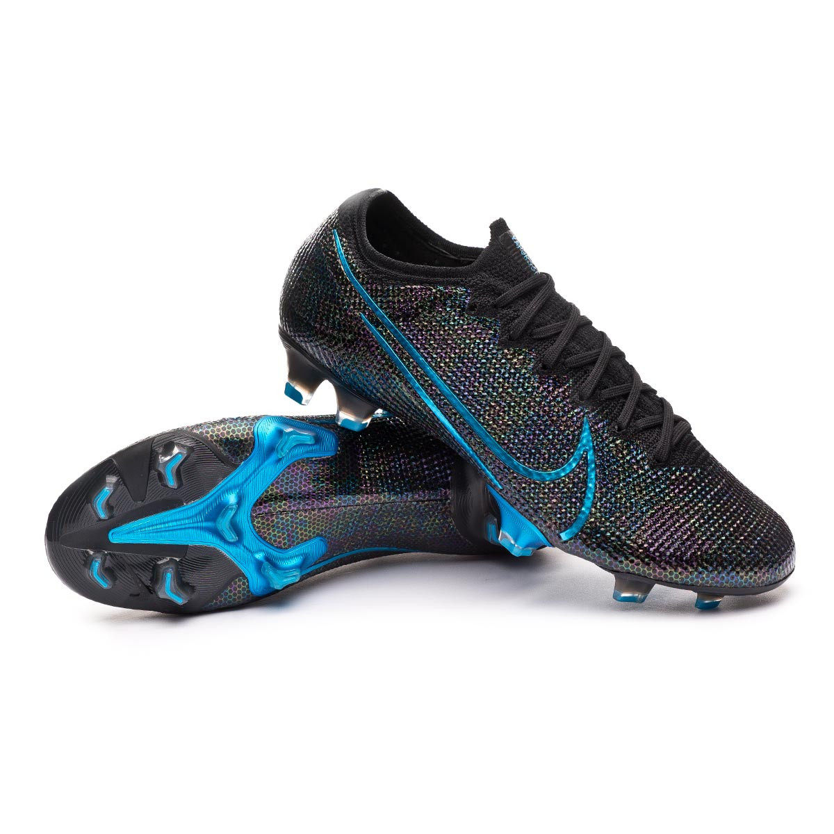 blue nike football boots