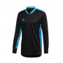 Adipro 20 Goalkeeper m/l Niño Black-Bold aqua