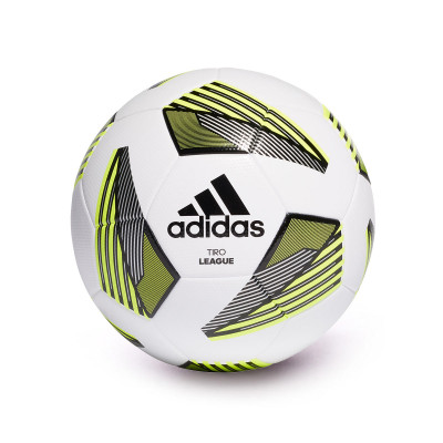 Balón Tiro League TSBE White-Black-Silver Metallic-Solar Yellow - Emotion