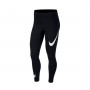 Sportswear Leg-A-See Swoosh Mujer Black-White