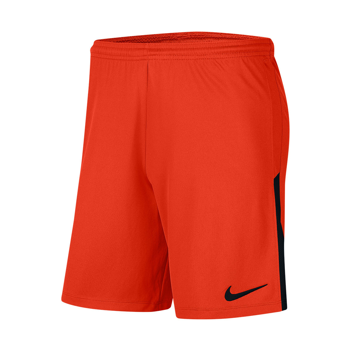 orange black and white nike shorts