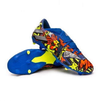 Bota Nemeziz Messi 19.3 FG Team royal blue-Silver metallic-Solar yellow