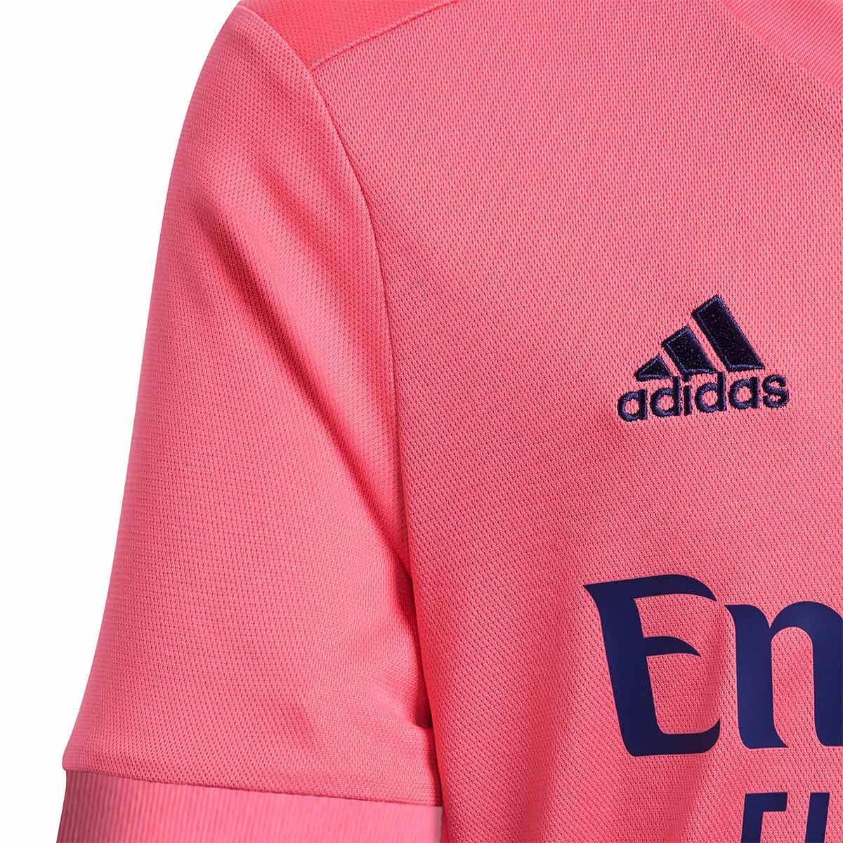 Jersey Adidas Kids Real Madrid Away Jersey 2020 2021 Spring Pink Football Store Futbol Emotion