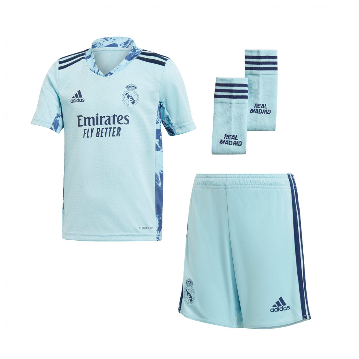 Conjunto adidas Real Madrid Primera Equipación Portero 2020-2021 Niño - Fútbol Emotion