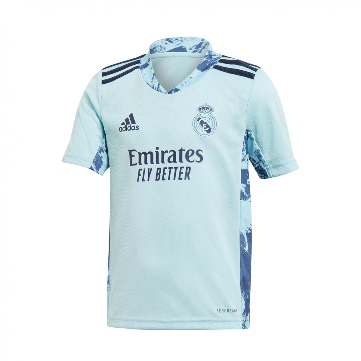 retroceder el centro comercial Caracterizar Conjunto adidas Real Madrid CF Primera Equipación Portero 2020-2021 Niño  Icey Blue - Fútbol Emotion