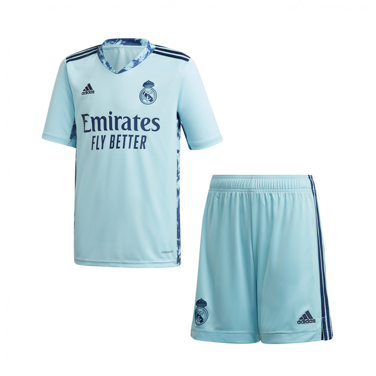 Conjunto Real Madrid CF Primera Equipación Portero 2020-2021 Niño Icey - Fútbol Emotion