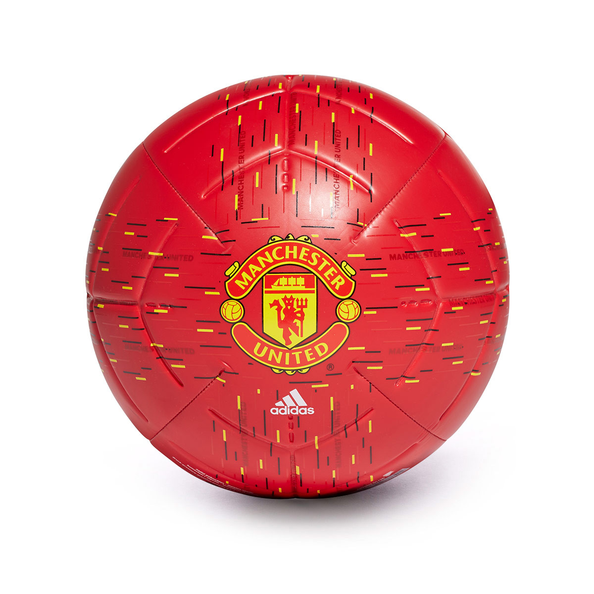 Balón adidas Manchester United FC Club 2020-2021 Power red-Black-Yellow-White - Fútbol Emotion