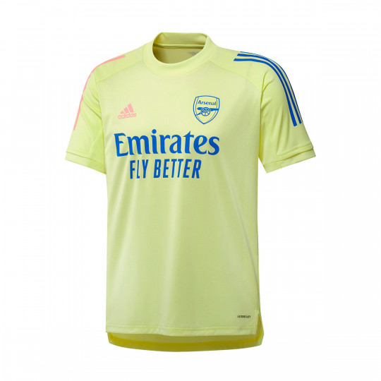 Jersey Adidas Arsenal Fc Training 2020 2021 Yellow Tint Football