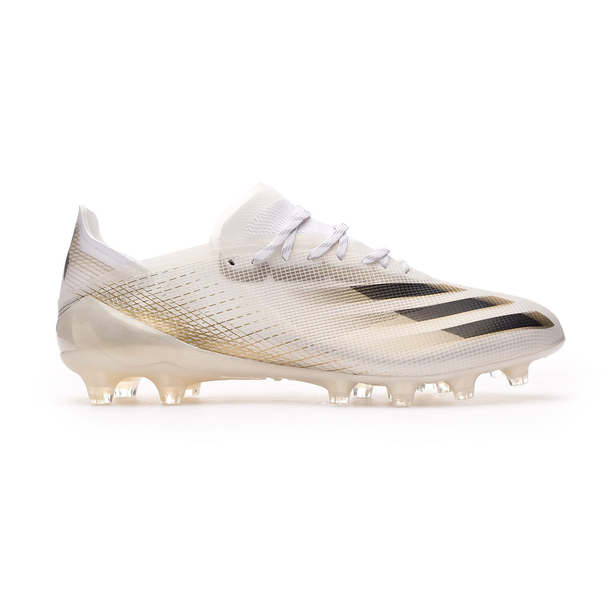 Football Boots adidas X Ghosted .1 AG White-Black-Metallic Gold 