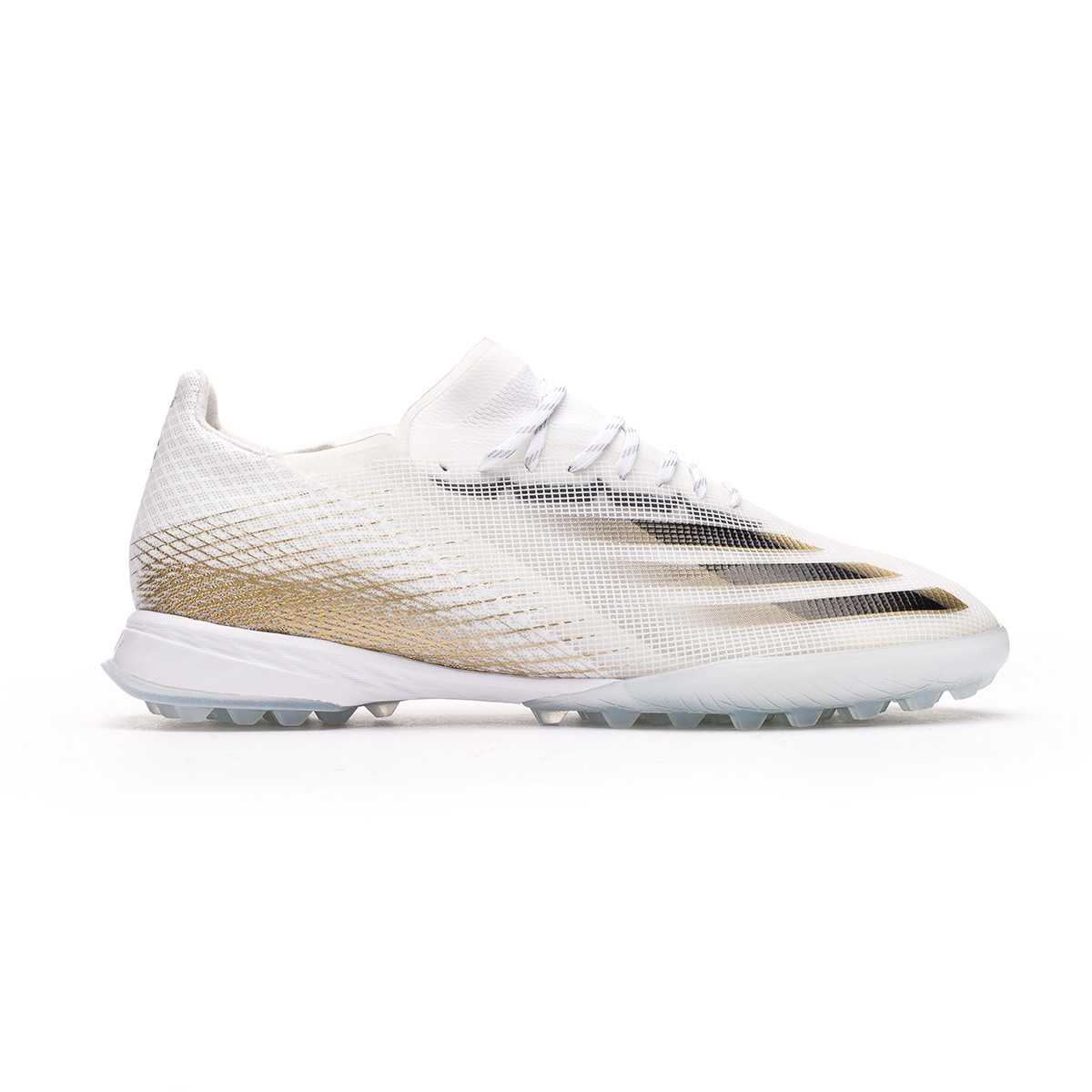 cama veterano repertorio Football Boots adidas X Ghosted.1 Turf White-Black-Metallic gold melange - Football store Fútbol Emotion cama veterano repertorio Football Boots adidas X Ghosted.1 Turf White-Black-Metallic gold melange - Football store Fútbol Emotion