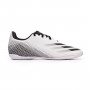 X Ghosted.4 IN White-Core black-Silver metallic