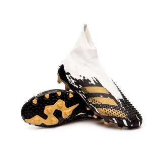 Bota Predator Mutator 20+ AG White-Metallic gold-Black