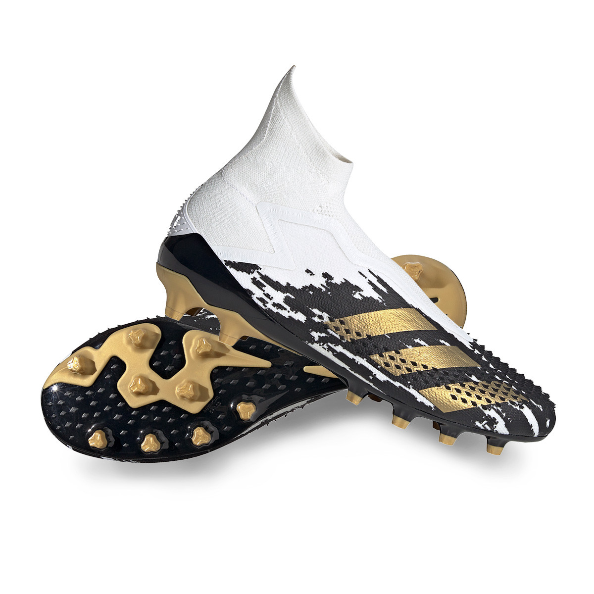 Adidas Predator Mutator 20+ AG Artificial Grass Soccer Cleats -  White/Red/Black