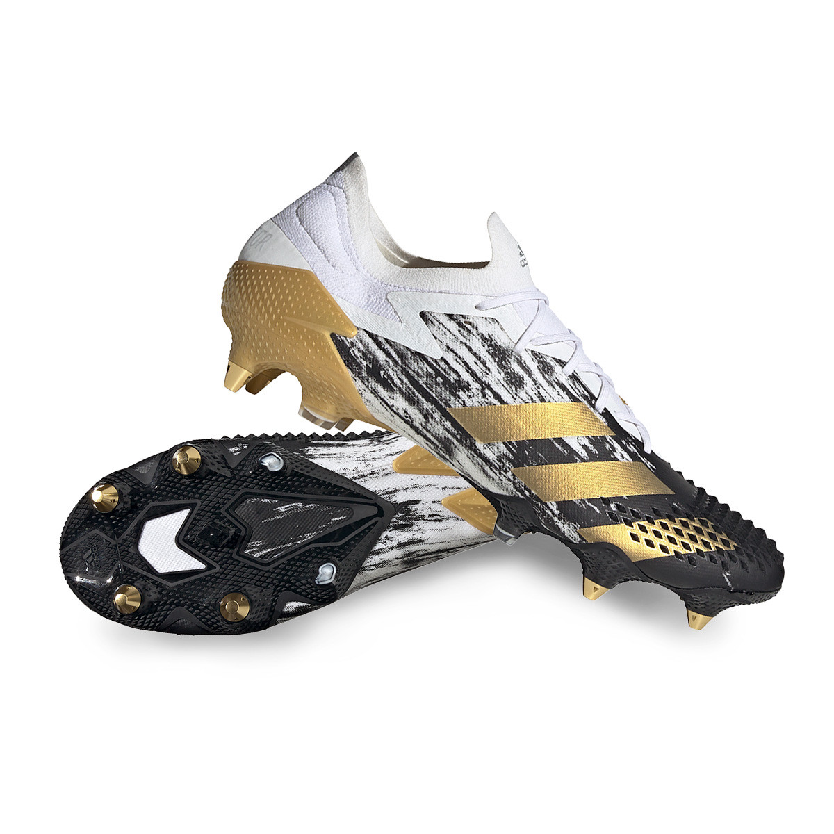 adidas gold and black football boots