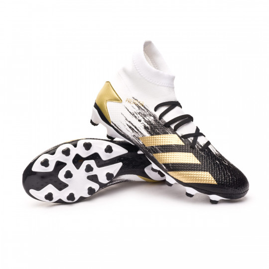 Football Boots adidas Predator 20 .3 MG White-Gold Metallic-Core Black -  Fútbol Emotion