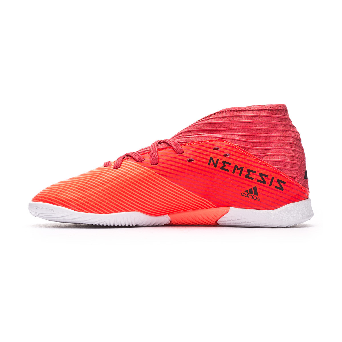 Futsal Shoes adidas Kids Nemeziz 19.3 IN Signal coral-Core black-Glory red  - Fútbol Emotion