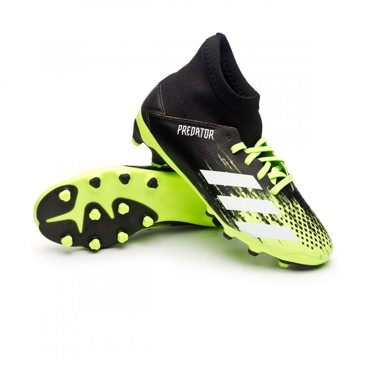 Football Boots adidas Predator 20 .3 MG Niño Signal Green-White-Core Black  - Fútbol Emotion