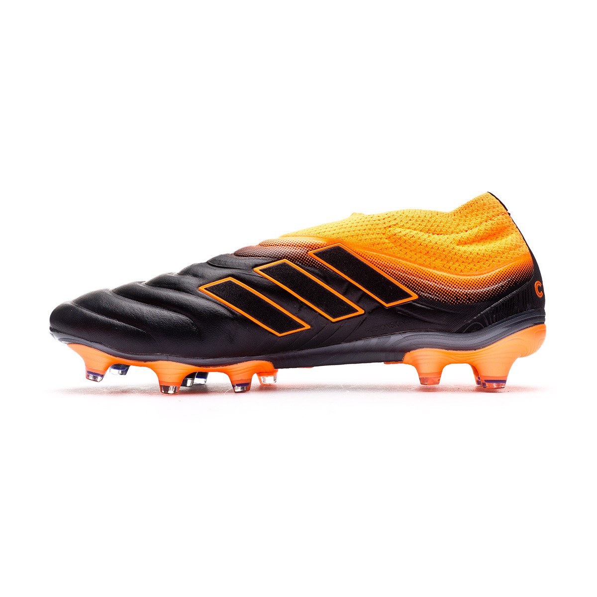 adidas black and orange football boots