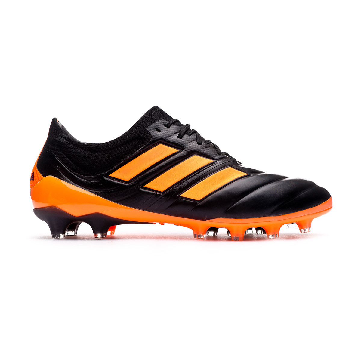 adidas orange and black football boots