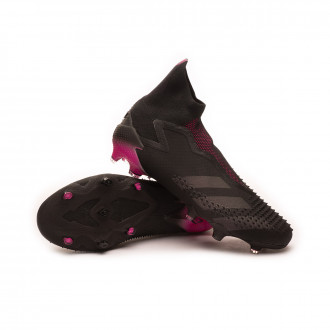 black and pink adidas predator