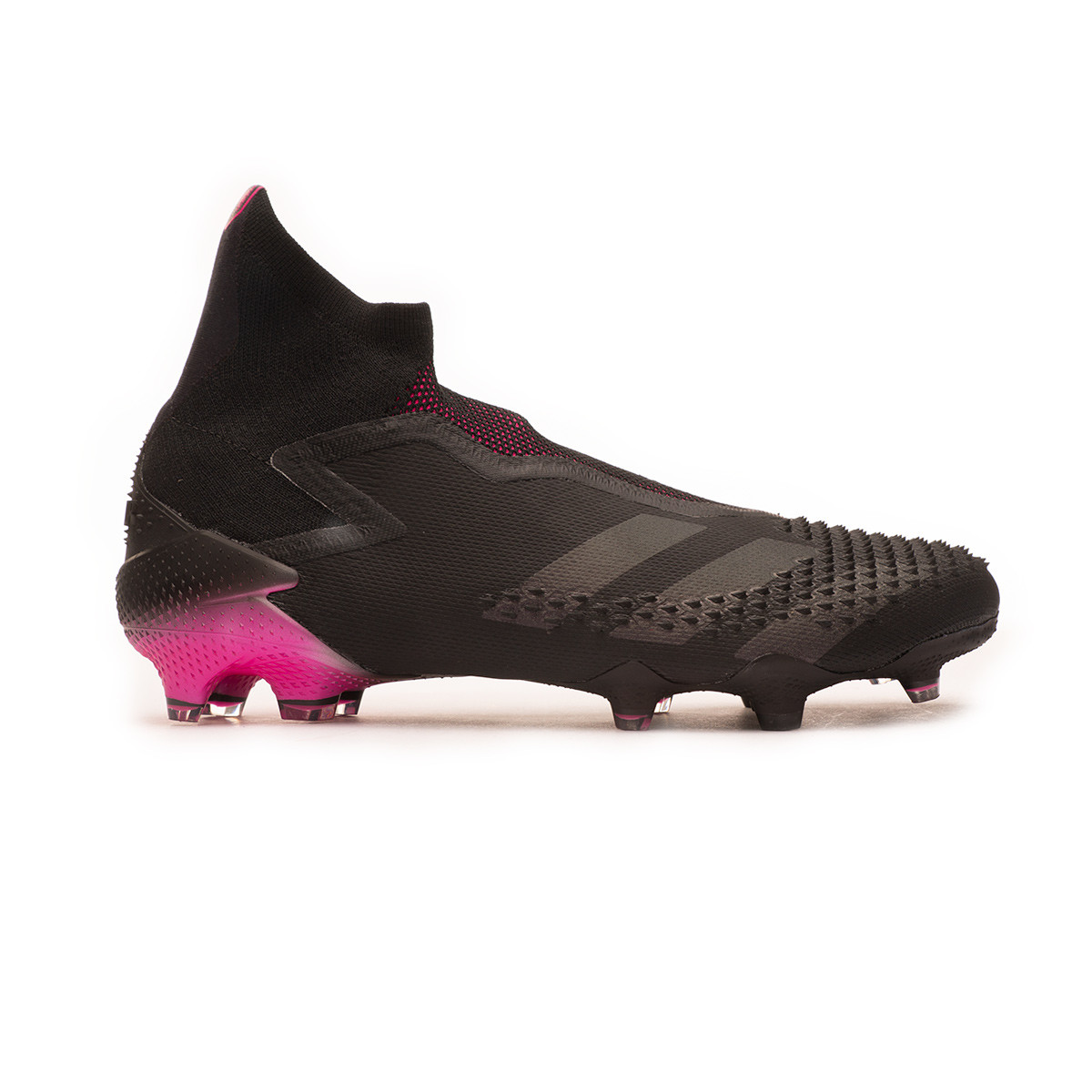 black and pink football boots