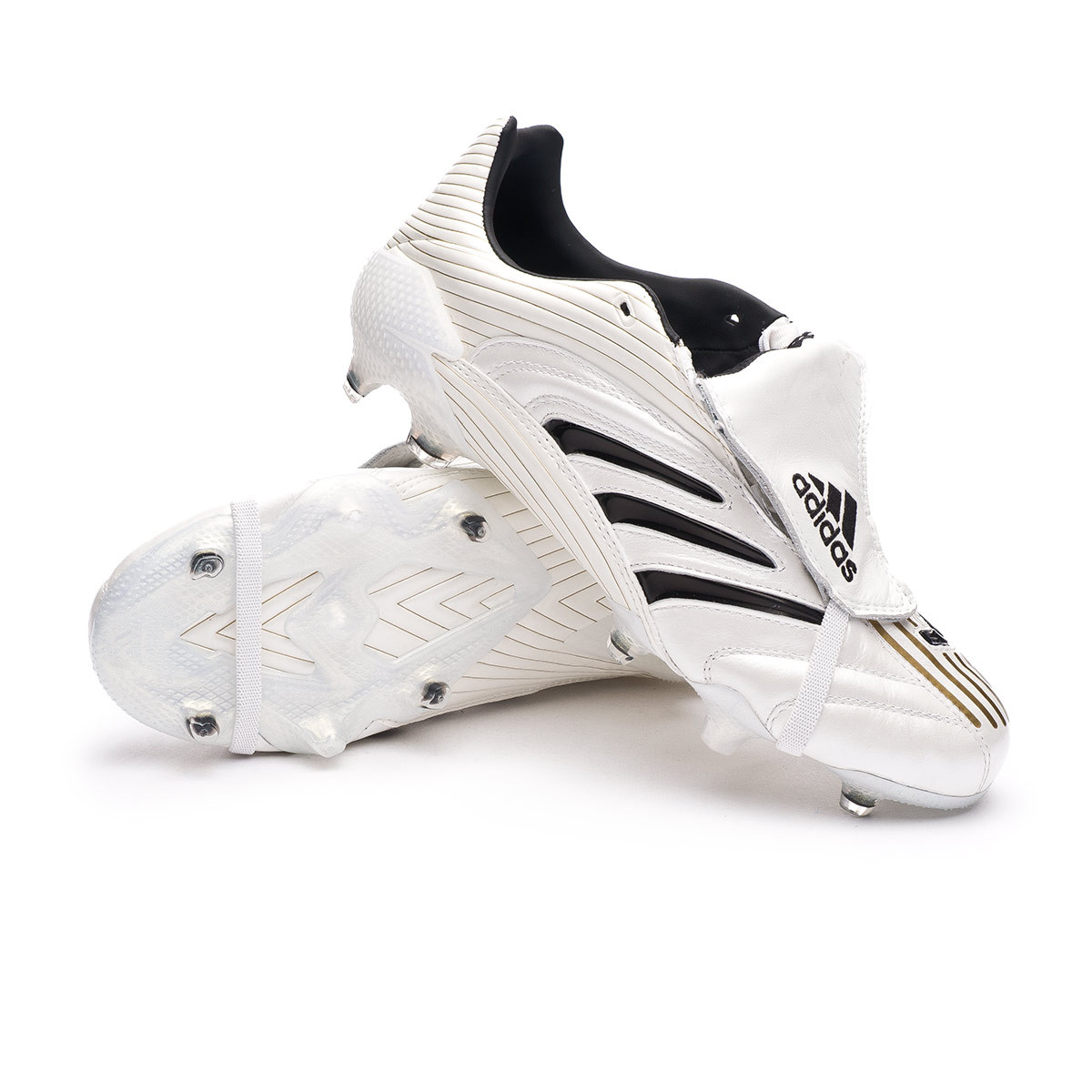 maternal hierarchy Pat Football Boots adidas Predator Absolute FG Core White-Core White-Gold  Metallic - Fútbol Emotion