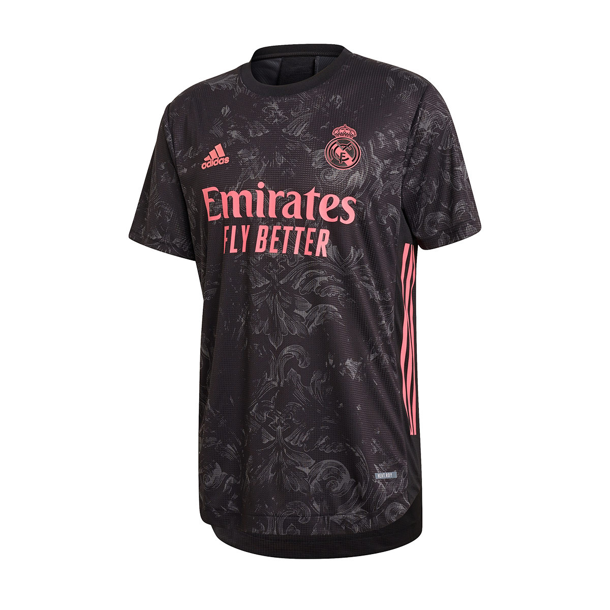 Jersey Adidas Real Madrid Authentic 2020 2021 Third Black Futbol Emotion