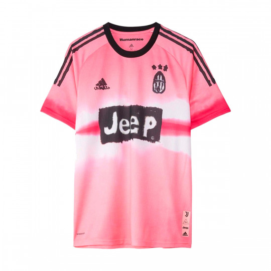 Maglia adidas Juventus Human Race 2020-2021 Bambino Glow pink-Black