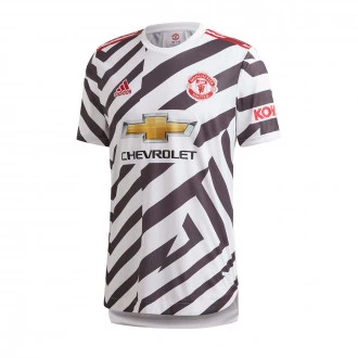 Camiseta Manchester United FC Tercera Equipación Authentic 2020-2021 white/black