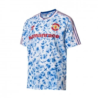 Camiseta Manchester United Human Race 2020-2021 White-Bold blue