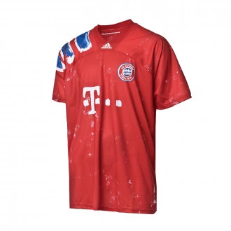 Camiseta Bayern Munich FC Human Race 2020-2021 True red-White