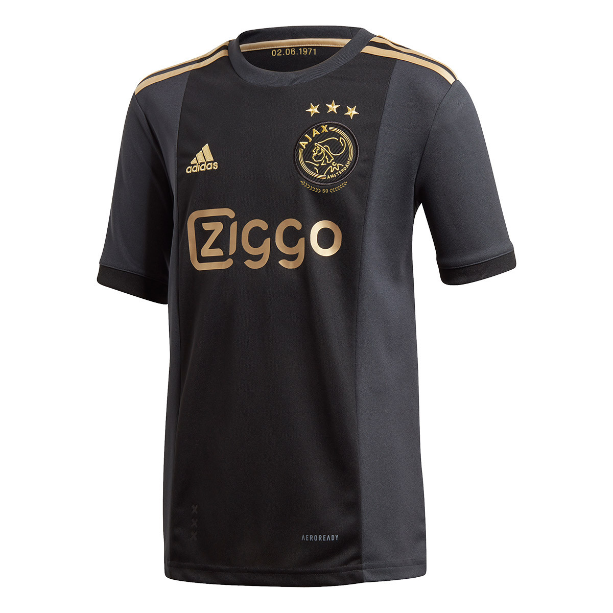 Jersey adidas Kids Ajax FC Third Jersey 2020-2021 Black - Fútbol Emotion