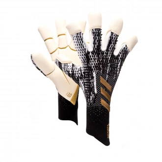 Gloves Predator Pro Hybrid P Black-White-Gold Metallic