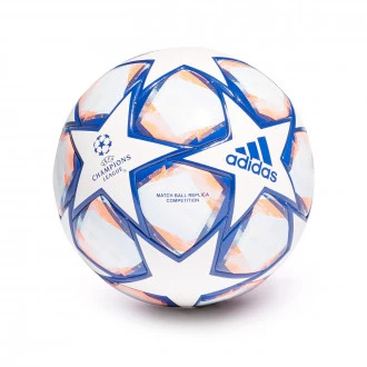 Balón UEFA Champions League Competition White-Team Royal Blue-Signal Coral-Sky Tint