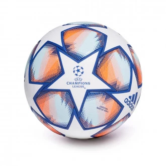 Balón UEFA Champions League Pro White-Team Royal Blue-Signal Coral-Sky Tint