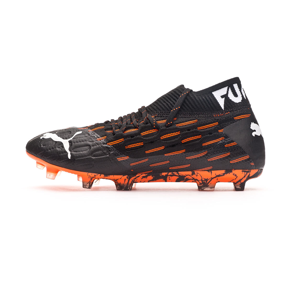 puma orange football boots