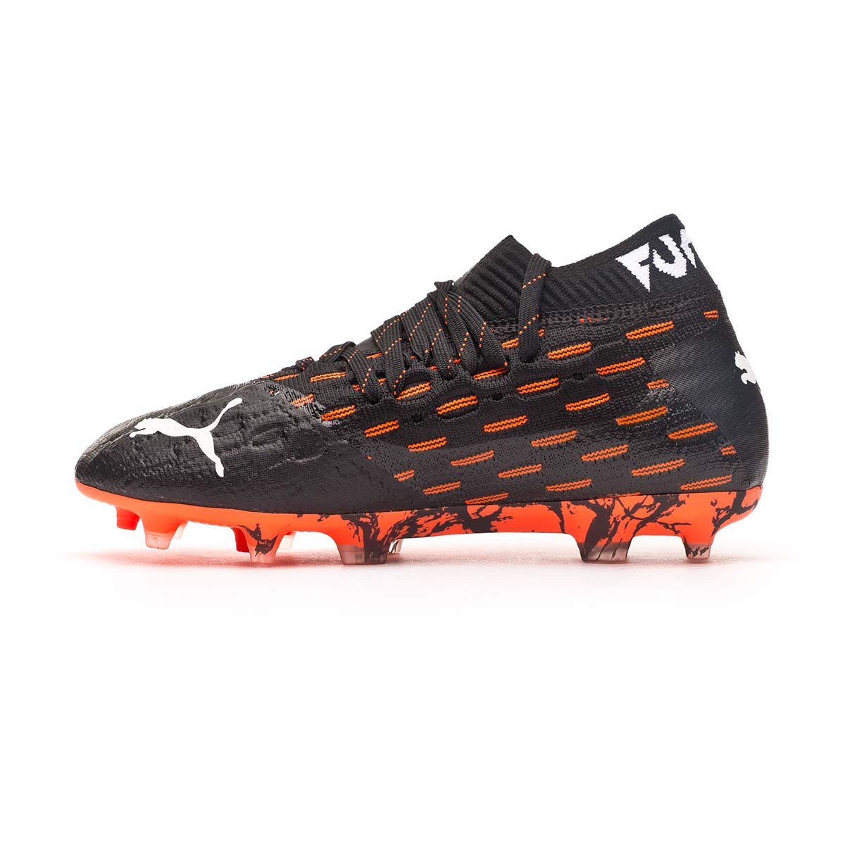 chaussure de foot puma orange