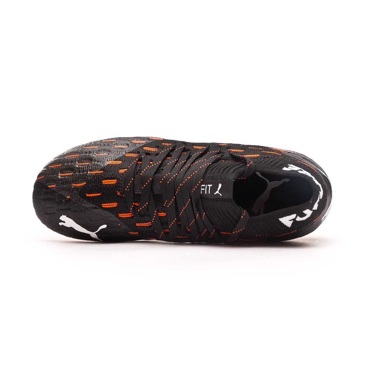 Football Boots Puma Future 6 1 Netfit Fg Ag Kids Puma Black Puma White Shocking Orange Futbol Emotion Football Boots Puma Future 6 1 Netfit Fg Ag Kids Puma Black Puma White Shocking Orange Futbol Emotion