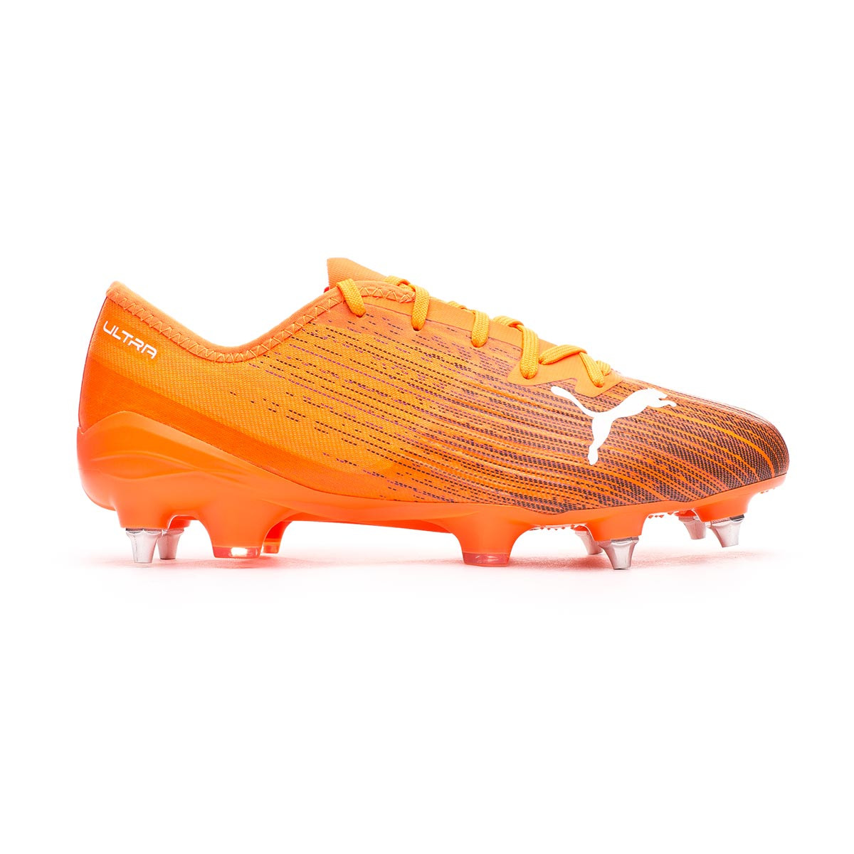 Football Boots Puma Ultra 2.1 MxSG Shocking Orange-Puma Black - Fútbol  Emotion