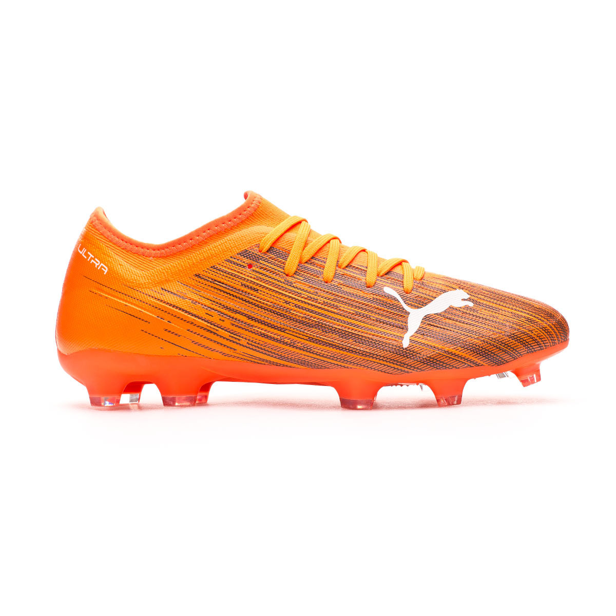 puma orange football boots