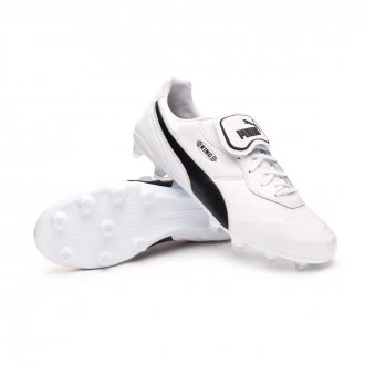 Bota King Top FG White-Black