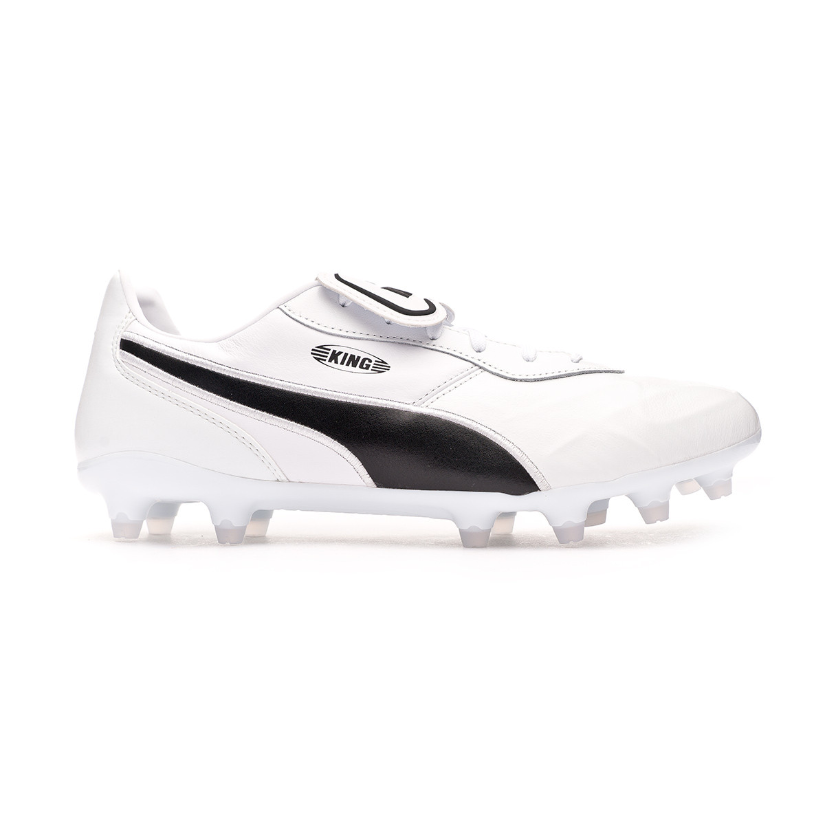 Zapatos de fútbol Puma King FG White-Black - Fútbol